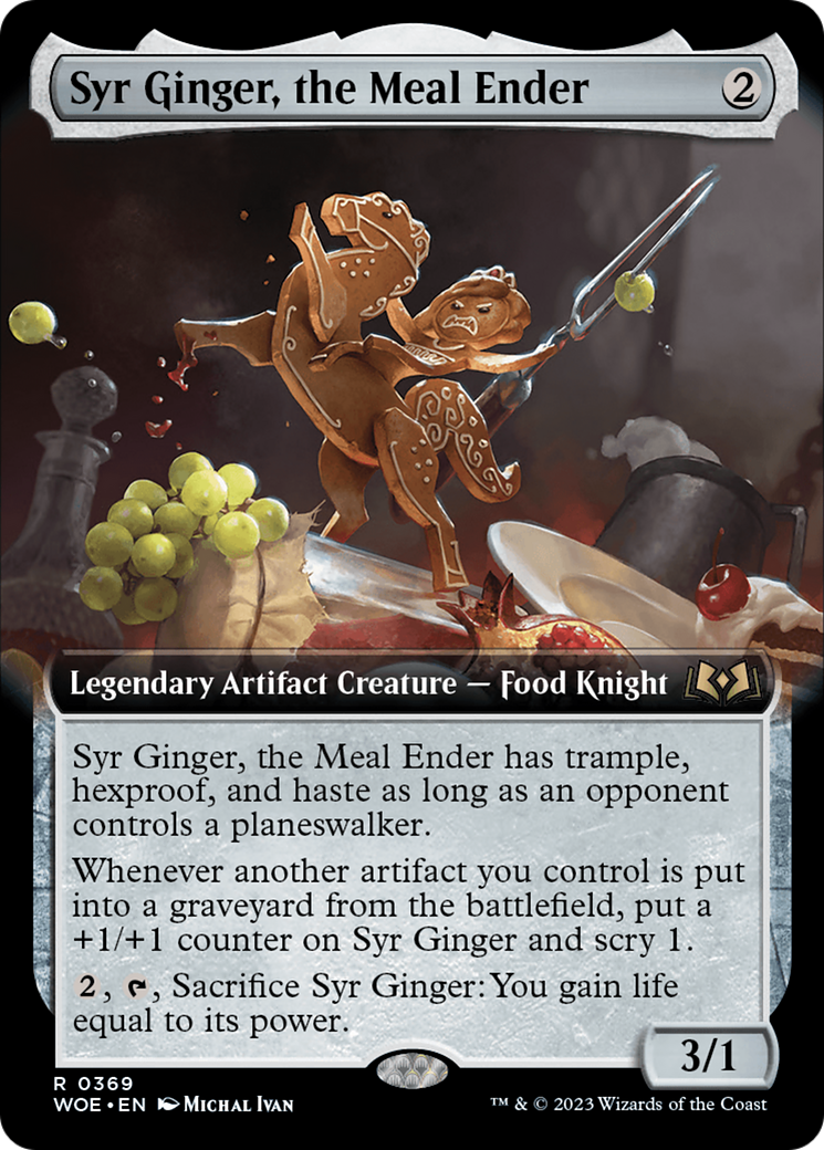 Image of Syr Ginger, the Meal Ender (Extended Art) [Wilds of Eldraine]
