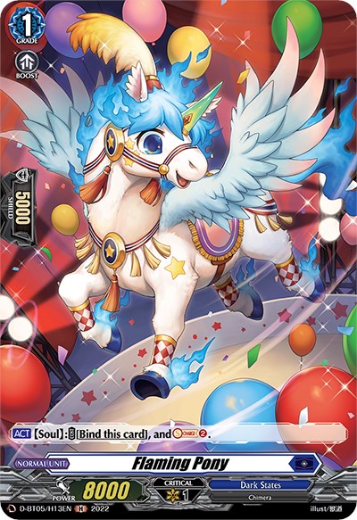 Image of Flaming Pony (D-BT05/H13EN) [Triumphant Return of the Brave Heroes]