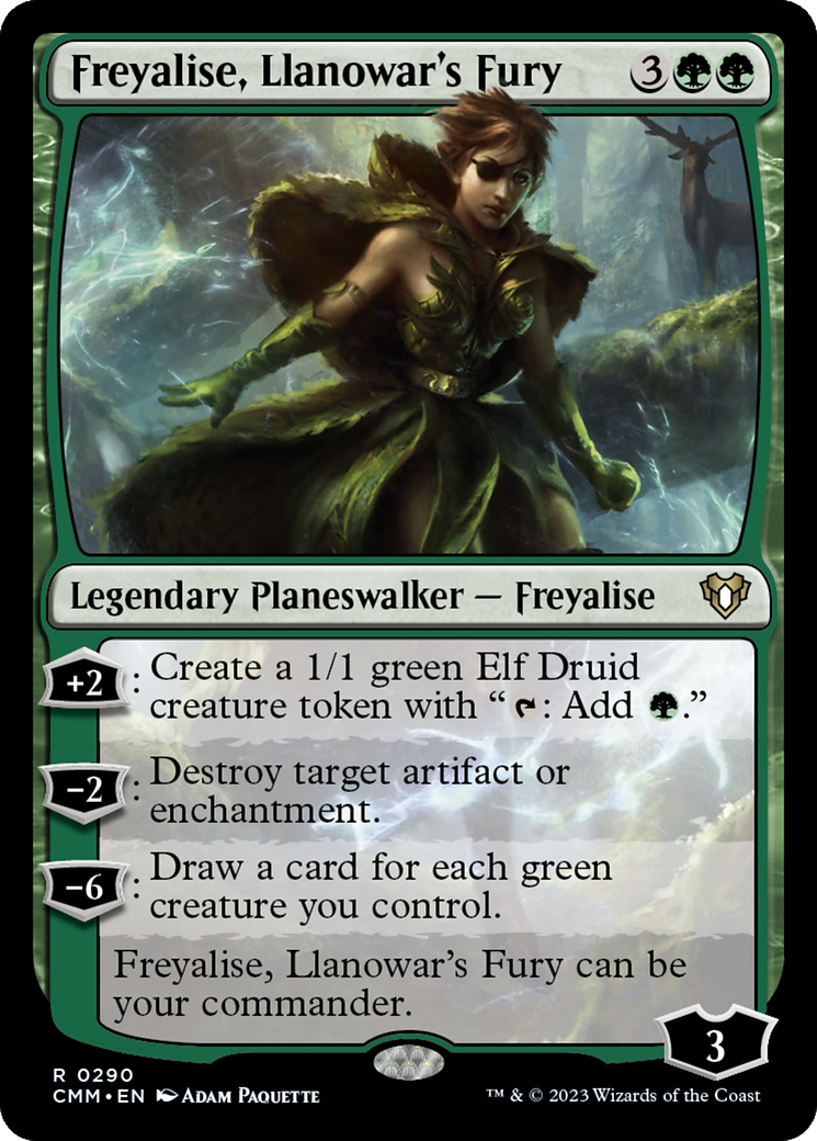 Image of Freyalise, Llanowar's Fury [Commander Masters]