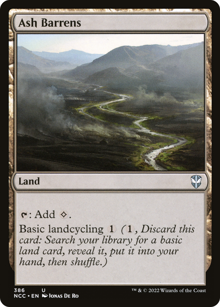 Image of Ash Barrens [Streets of New Capenna Commander]