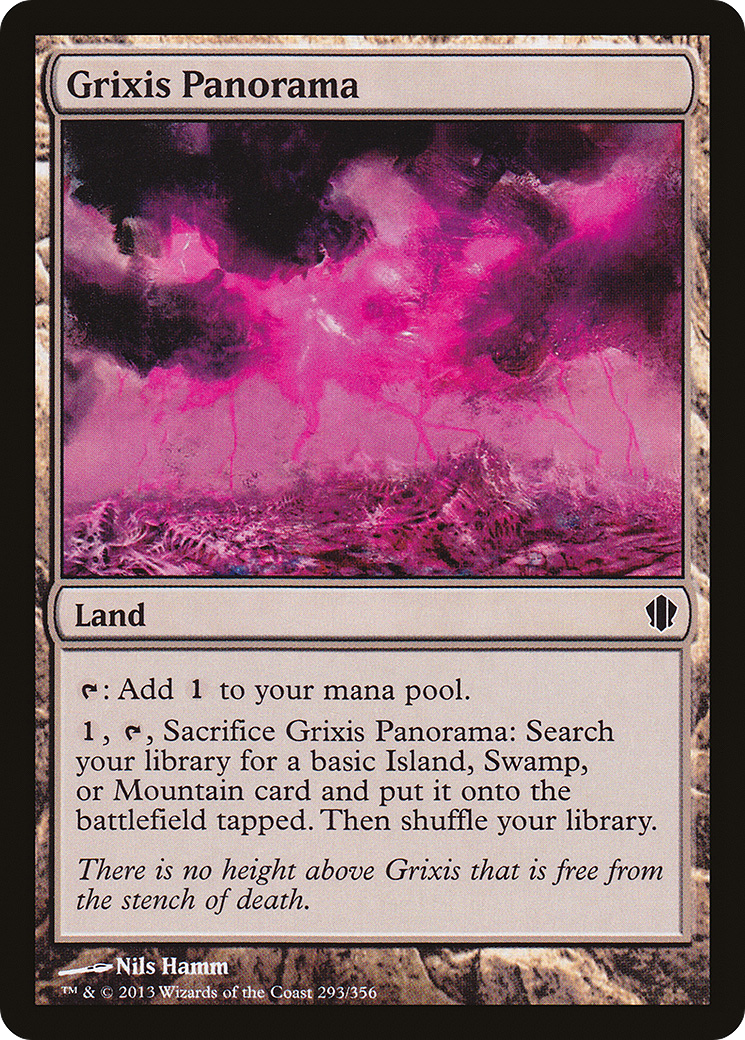Image of Grixis Panorama [Commander 2013]