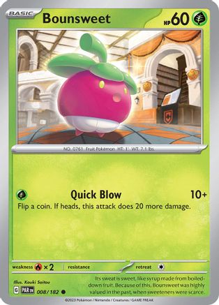 Image of Bounsweet (008/182) [Scarlet & Violet: Paradox Rift]