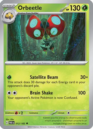 Image of Orbeetle (012/182) [Scarlet & Violet: Paradox Rift]