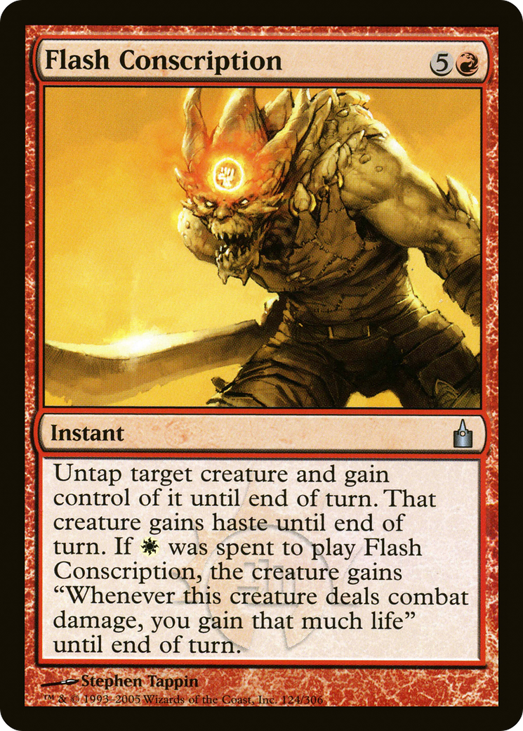 Image of Flash Conscription [Ravnica: City of Guilds]