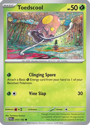 Image of Toedscool (015/182) [Scarlet & Violet: Paradox Rift]