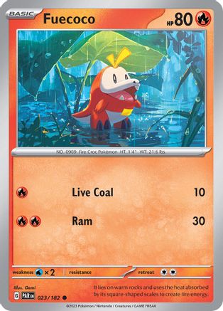 Image of Fuecoco (023/182) [Scarlet & Violet: Paradox Rift]