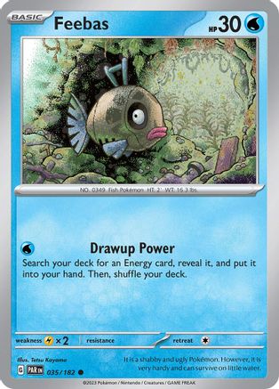 Image of Feebas (035/182) [Scarlet & Violet: Paradox Rift]