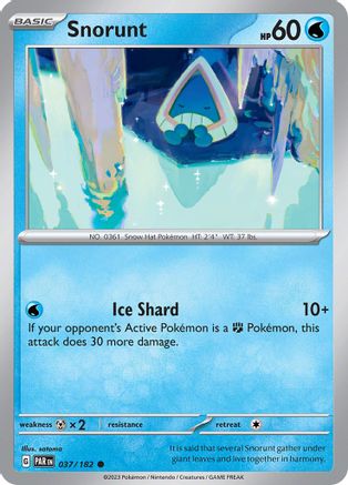 Image of Snorunt (037/182) [Scarlet & Violet: Paradox Rift]