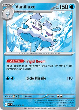 Image of Vanilluxe (045/182) [Scarlet & Violet: Paradox Rift]