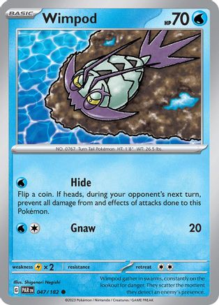 Image of Wimpod (047/182) [Scarlet & Violet: Paradox Rift]