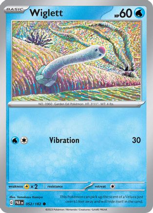 Image of Wiglett (052/182) [Scarlet & Violet: Paradox Rift]
