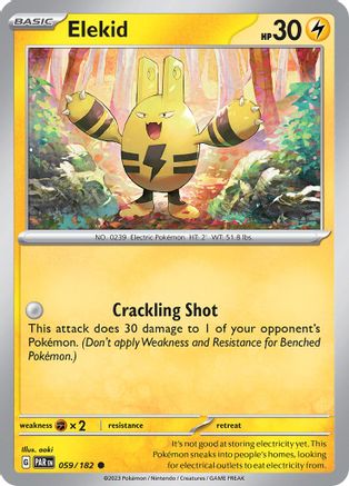 Image of Elekid (059/182) [Scarlet & Violet: Paradox Rift]