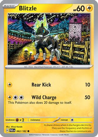 Image of Blitzle (062/182) [Scarlet & Violet: Paradox Rift]