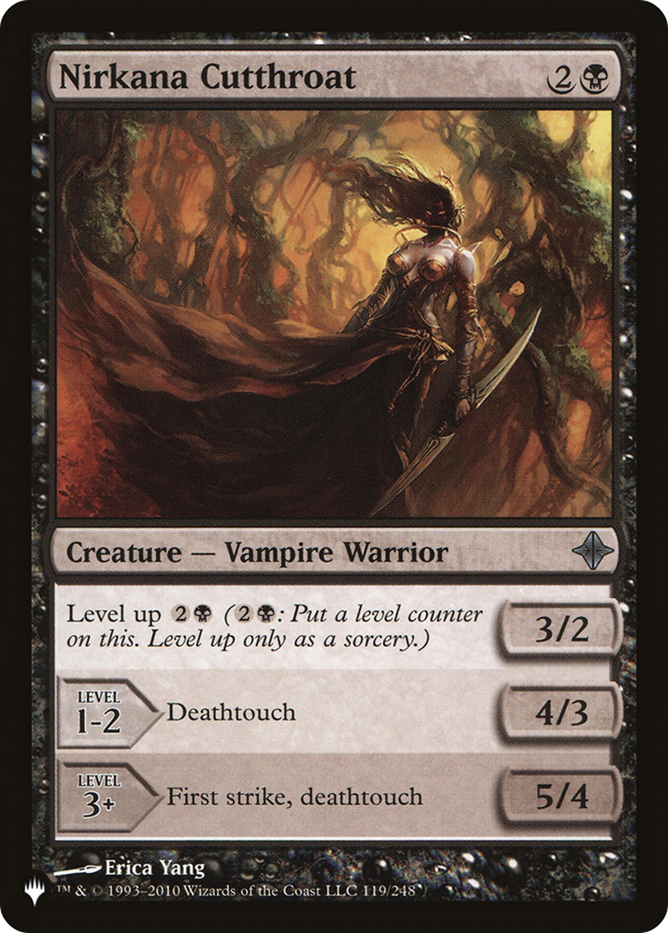 Image of Nirkana Cutthroat [The List]
