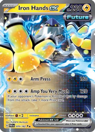 Image of Iron Hands ex (070/182) [Scarlet & Violet: Paradox Rift]