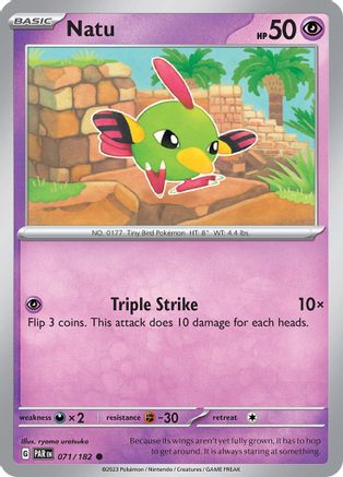 Image of Natu (071/182) [Scarlet & Violet: Paradox Rift]