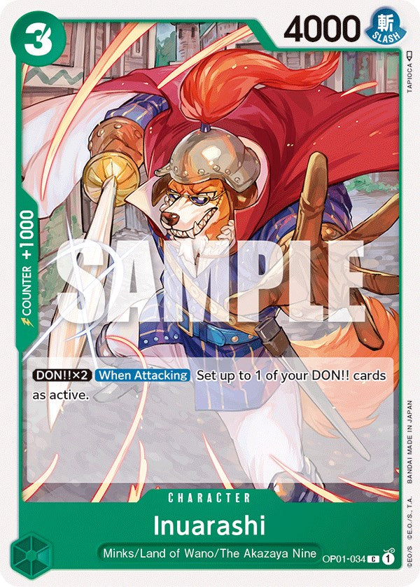 Image of Inuarashi [Romance Dawn]