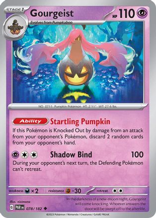 Image of Gourgeist (078/182) [Scarlet & Violet: Paradox Rift]