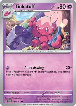 Image of Tinkatuff (084/182) [Scarlet & Violet: Paradox Rift]