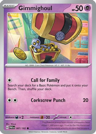Image of Gimmighoul (087/182) [Scarlet & Violet: Paradox Rift]