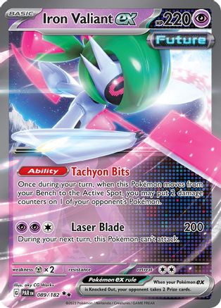 Image of Iron Valiant ex (089/182) [Scarlet & Violet: Paradox Rift]
