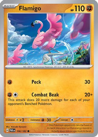 Image of Flamigo (106/182) [Scarlet & Violet: Paradox Rift]