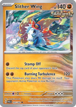 Image of Slither Wing (107/182) [Scarlet & Violet: Paradox Rift]