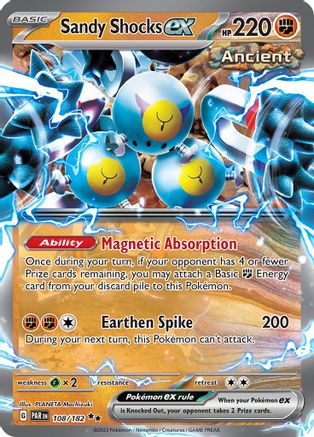 Image of Sandy Shocks ex (108/182) [Scarlet & Violet: Paradox Rift]