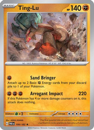 Image of Ting-Lu (109/182) [Scarlet & Violet: Paradox Rift]