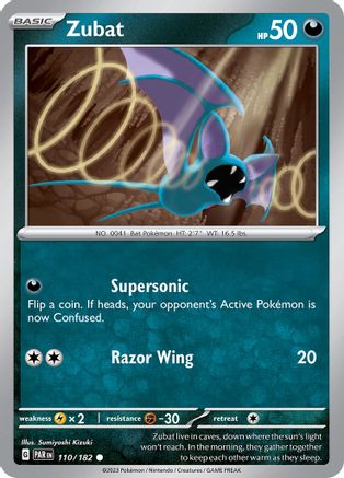 Image of Zubat (110/182) [Scarlet & Violet: Paradox Rift]