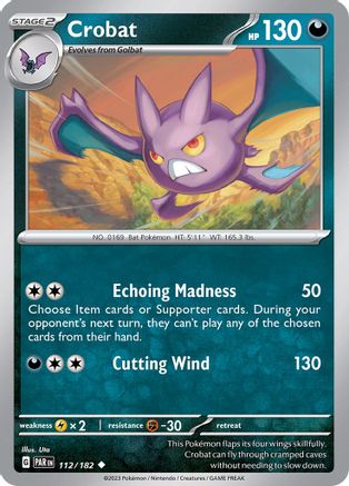 Image of Crobat (112/182) [Scarlet & Violet: Paradox Rift]