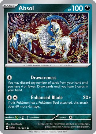 Image of Absol (113/182) [Scarlet & Violet: Paradox Rift]