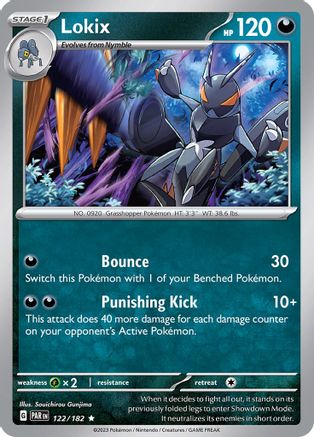 Image of Lokix (122/182) [Scarlet & Violet: Paradox Rift]