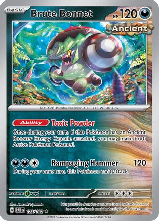 Image of Brute Bonnet (123/182) [Scarlet & Violet: Paradox Rift]