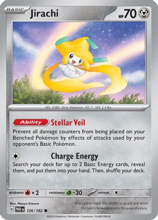 Image of Jirachi (126/182) [Scarlet & Violet: Paradox Rift]