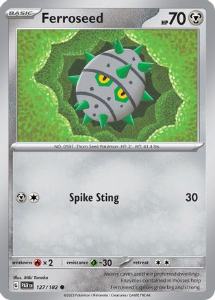 Image of Ferroseed (127/182) [Scarlet & Violet: Paradox Rift]