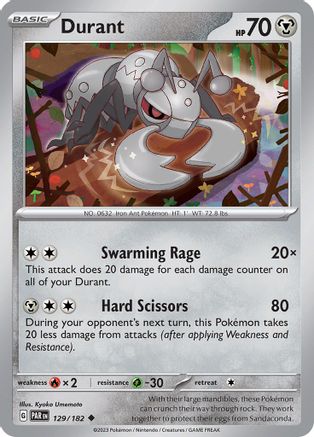 Image of Durant (129/182) [Scarlet & Violet: Paradox Rift]