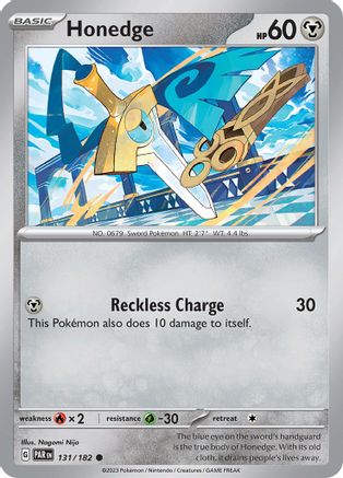 Image of Honedge (131/182) [Scarlet & Violet: Paradox Rift]