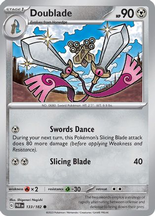 Image of Doublade (133/182) [Scarlet & Violet: Paradox Rift]