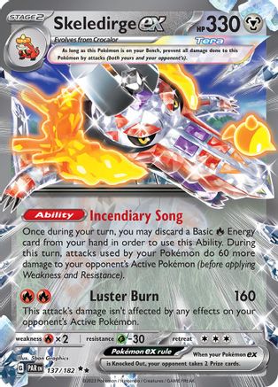 Image of Skeledirge ex (137/182) [Scarlet & Violet: Paradox Rift]