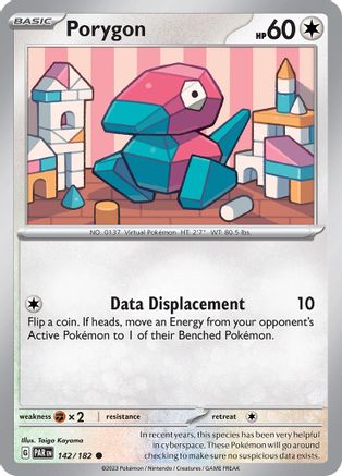 Image of Porygon (142/182) [Scarlet & Violet: Paradox Rift]