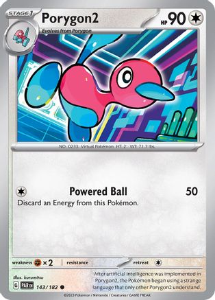 Image of Porygon2 (143/182) [Scarlet & Violet: Paradox Rift]