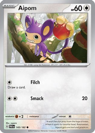Image of Aipom (145/182) [Scarlet & Violet: Paradox Rift]