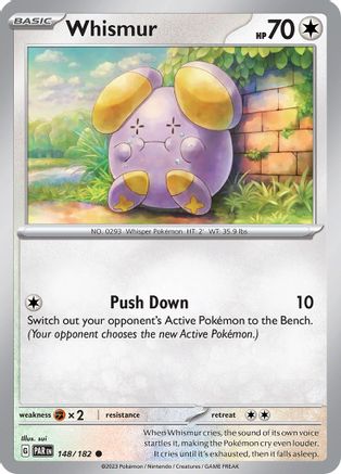 Image of Whismur (148/182) [Scarlet & Violet: Paradox Rift]