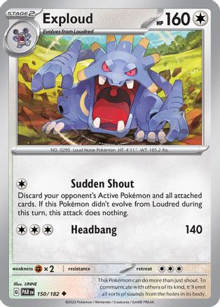 Image of Exploud (150/182) [Scarlet & Violet: Paradox Rift]