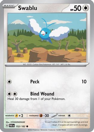 Image of Swablu (152/182) [Scarlet & Violet: Paradox Rift]