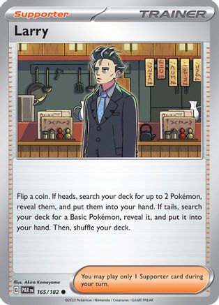 Image of Larry (165/182) [Scarlet & Violet: Paradox Rift]