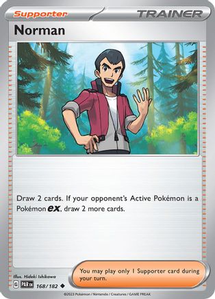 Image of Norman (168/182) [Scarlet & Violet: Paradox Rift]