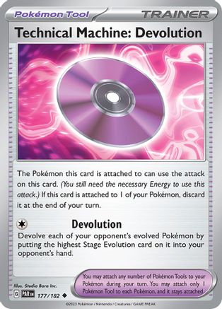 Image of Technical Machine: Devolution (177/182) [Scarlet & Violet: Paradox Rift]