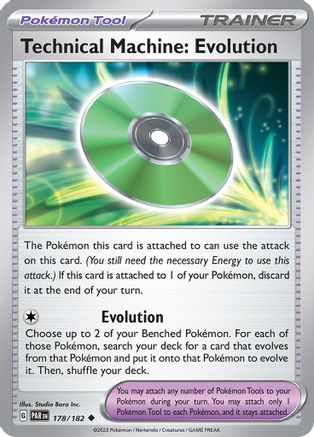 Image of Technical Machine: Evolution (178/182) [Scarlet & Violet: Paradox Rift]